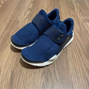 Women's NIKE Costal Blue Sock Dart 848475-400 Slip-On Lightweight Sneakers 8